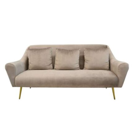 Canapea GLORIOSA(3 locuri) MS01-36+Gold leg Beige