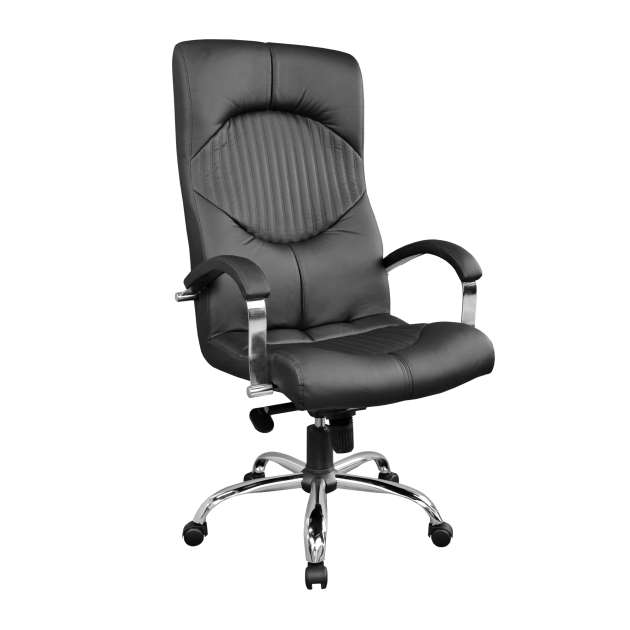 Fotoliu rotativ GERMES Eco-30 Black Stell Chrome