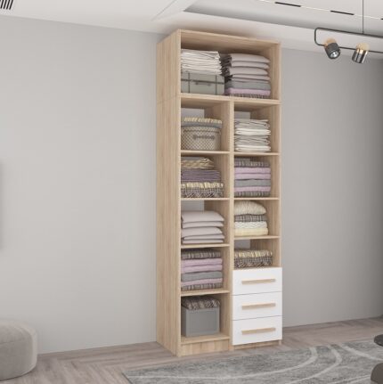 Dulap Smart-Home A+S+P 90x56x240/250/260H cm