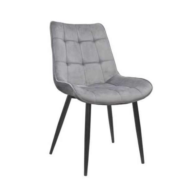 86c4e035fb7fbf67c0913cf0df017ea4.jpg Scaun Hans Catifea Grey HLR20+Black Legs
