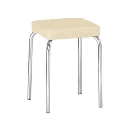 Taburet TUTTI Chrome V18 Beige