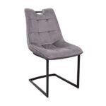 Scaun Confort CF Catifea Grey HLR21+Black Legs
