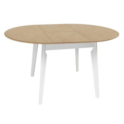 Masa Mars Natural Top+White Leg 1000(380)*H750